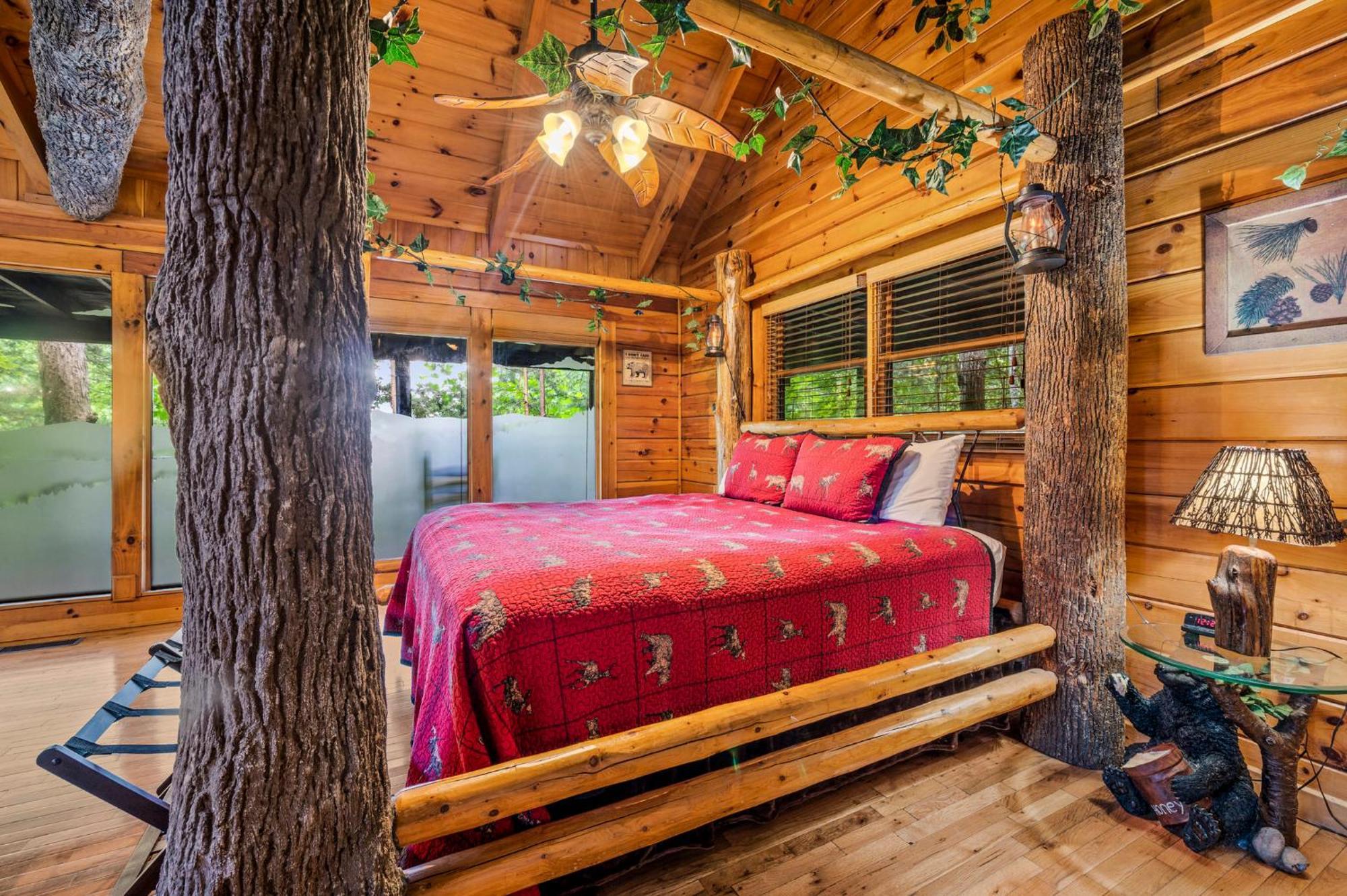 Gatlinburg Enchanted Treehouse By Stony Brook Cabins Exteriör bild
