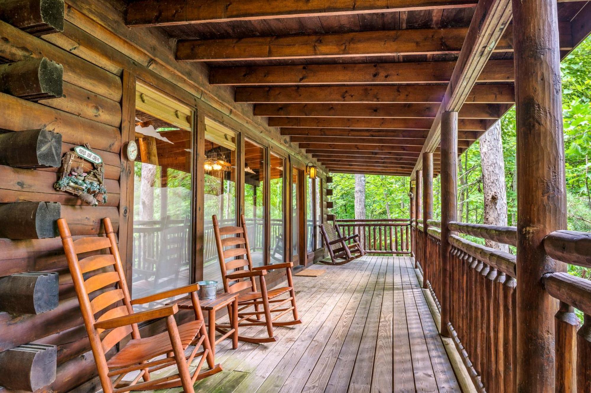 Gatlinburg Enchanted Treehouse By Stony Brook Cabins Exteriör bild